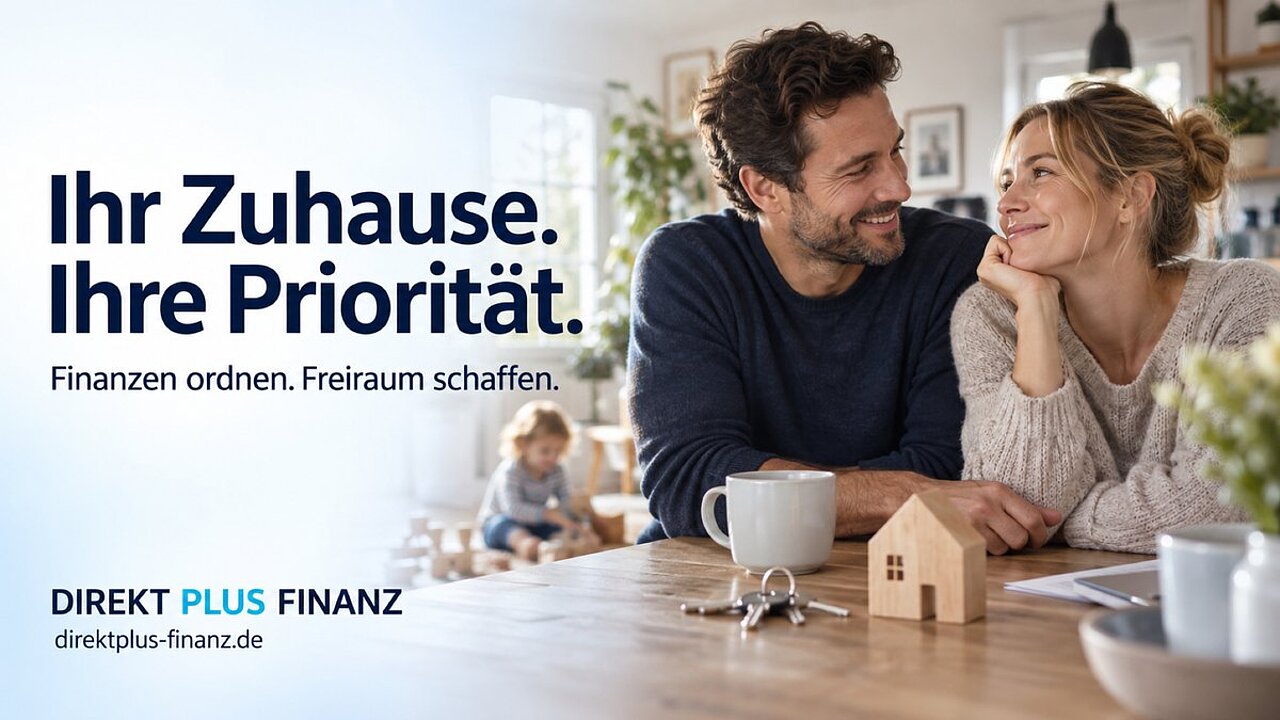 Direkt Plus Finanz Erfahrungen: Familie am Küchentisch – Ihr Zuhause, Ihre Priorität